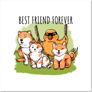 Best Friend Forever Posters and Art